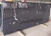 Lajes de pedra naturais pretas aprovação opcional de FormA da espessura de 10 - de 60mm