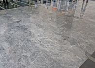 Laje da telha da pedra do mármore do cinza de prata para aprovação do CE da cozinha/banheiro