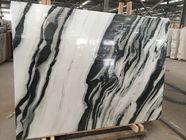 Telha de mármore natural da veia preta para a categoria do projeto do jato da parede/água uma qualidade