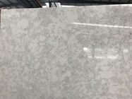 O mármore gosta da veia que projeta a bancada de Bianco Carrara, quartzo branco duro Worktop