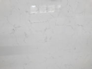 O mármore gosta da veia que projeta a bancada de Bianco Carrara, quartzo branco duro Worktop