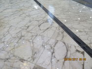 Laje grande da espessura de mármore natural branca bonita da telha de assoalho 1,8 da cor Cm