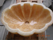 Dissipador de mármore elegante do banheiro/bacia de pedra natural para a decoração interna