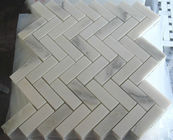Teste padrão de mármore cinzento do projeto moderno de telha de mosaico/vária cor opcional