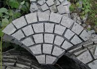 Tamanho personalizado do corte da resistência de corrosão das telhas da pedra do granito do assoalho