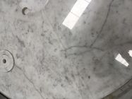 A vaidade branca do banheiro do mármore de Venato do cararra de Bianco cobre para o rennovation da hospitalidade