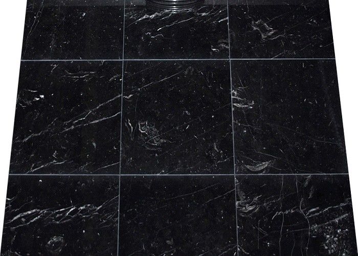 O preto Marquina Nero preto e branco de mármore Marquina de China Nero lustrou telhas de mármore de pedra antigas das lajes