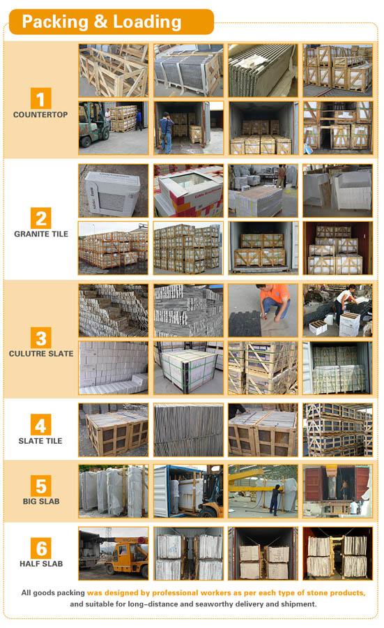 Vários mármore/ônix/travertino/pedra calcária/granito/telha e laje da ardósia para o painel de parede/fachada