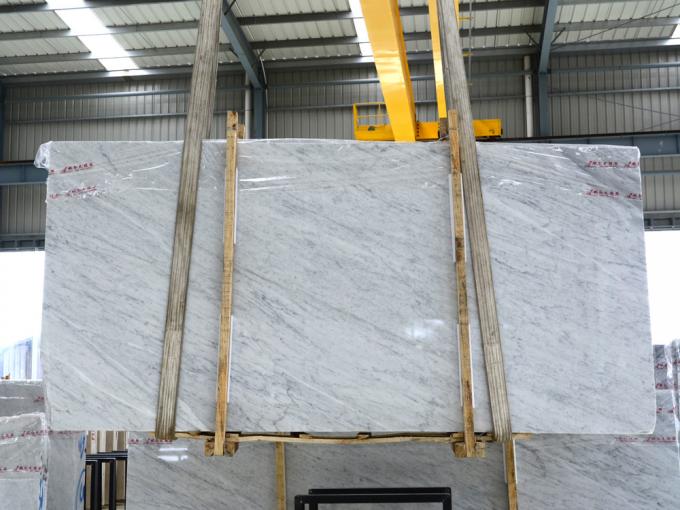 Preço quente de 2017 lajes do mármore de Carrara da venda, mármore branco de Carrara, mármore branco italiano